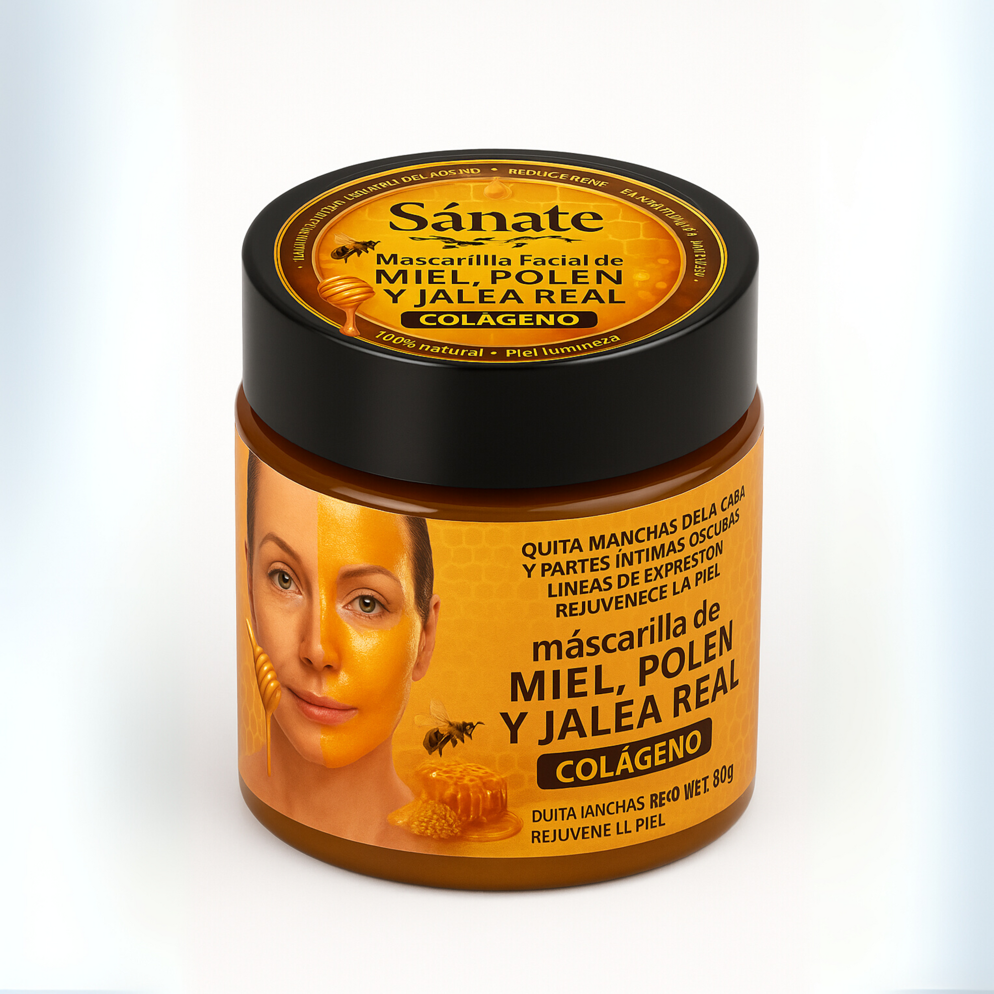 Mascarilla Colágeno  100g - Jalea Real