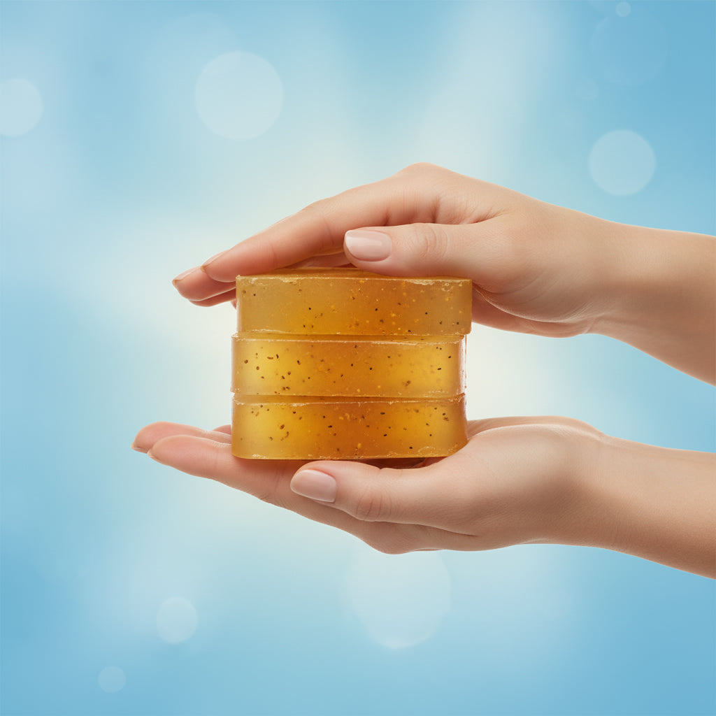 Jabon de Cúrcuma + Acido Kojico Orgánico ¹⁰⁰ᵍ
