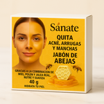 x3 Jabon Miel - Quita Manchas, Anti Arrugas,Acne (Jalea Real) - 40G