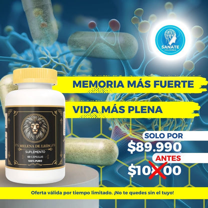 Melena de Leon Organica Premium ³⁰⁰ᵐᵍ