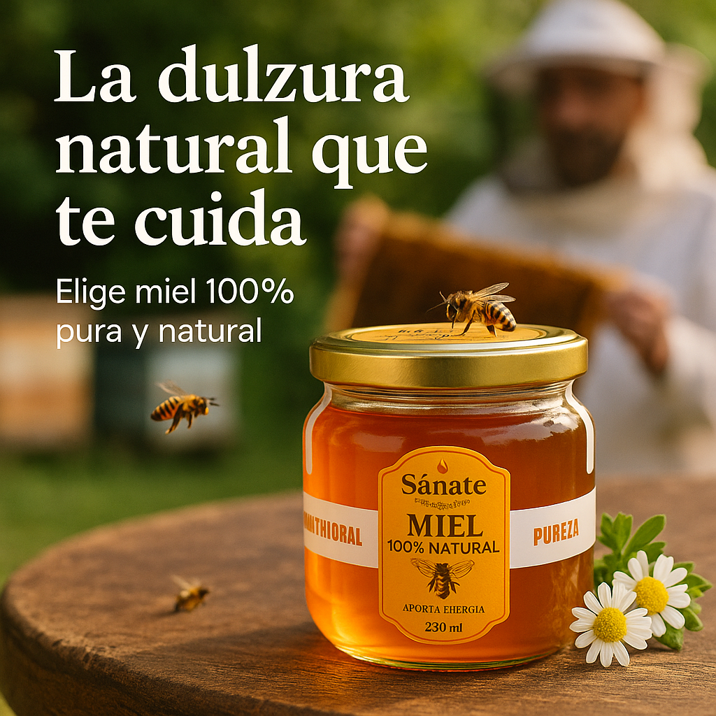 x2 Miel Multifloral 230ml - 100% Natural