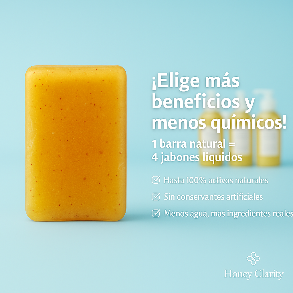 Jabon de Cúrcuma + Acido Kojico Orgánico ¹⁰⁰ᵍ