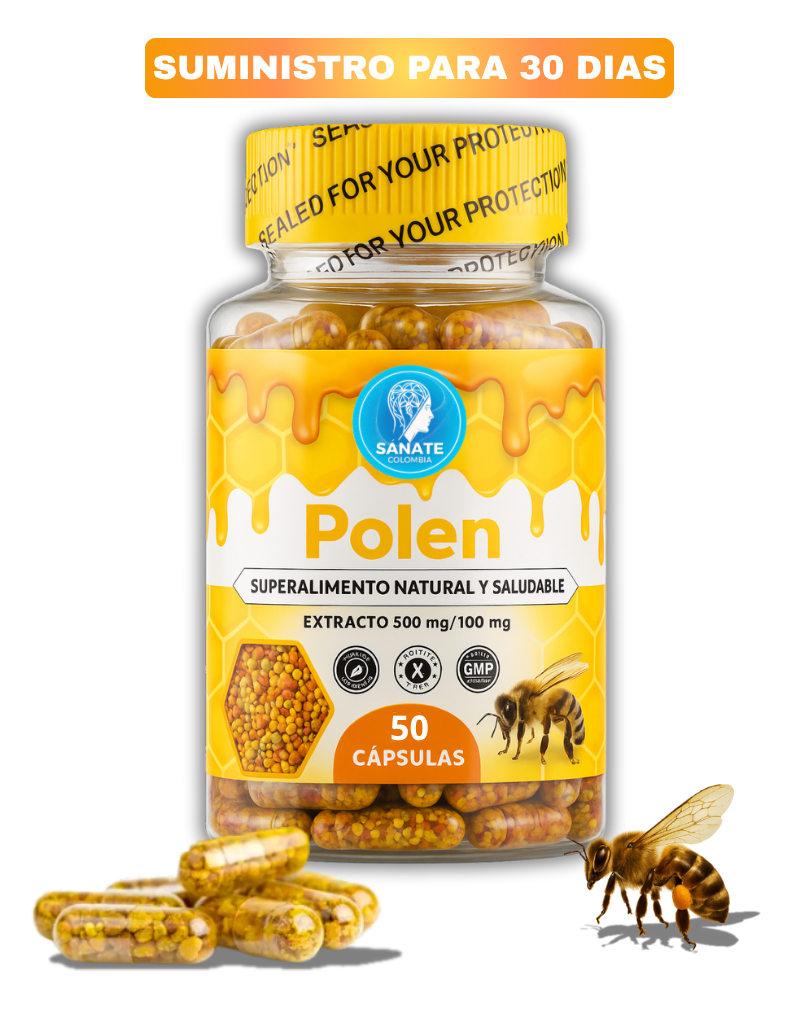 Polen Multifloral - Colágeno Natural x50 Caps