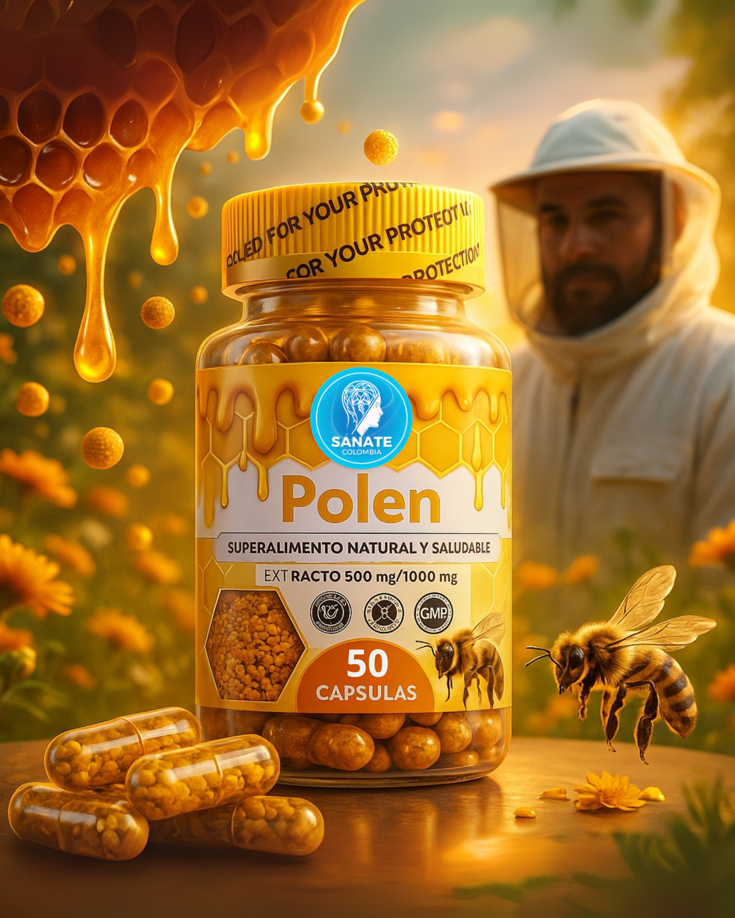 Polen en Capsulas x50 Caps - Premium