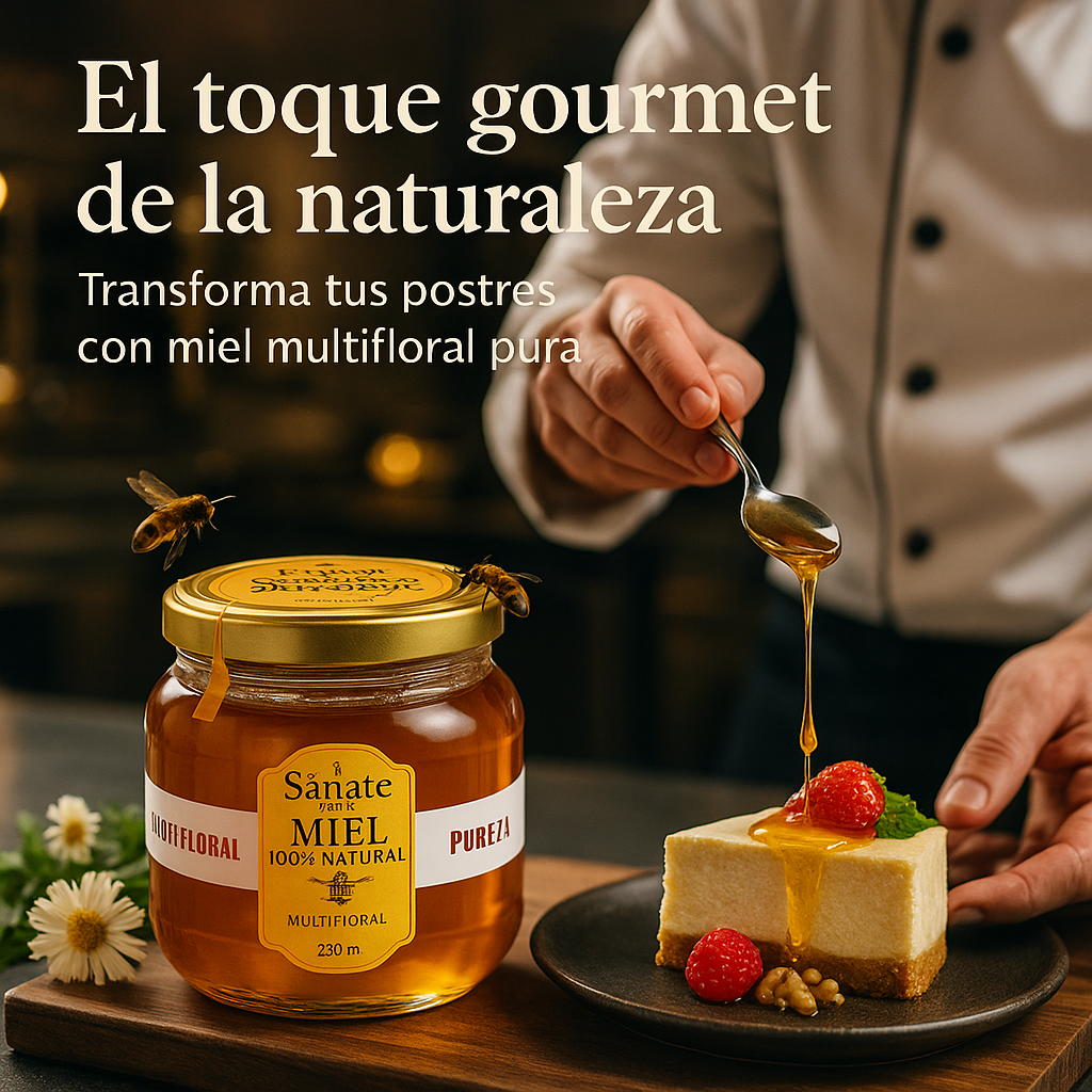 x2 Miel Multifloral 230ml - 100% Natural