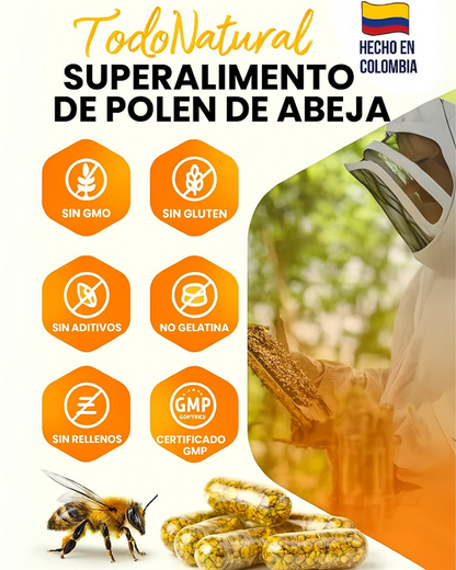 Polen Multifloral - Colágeno Natural x50 Caps