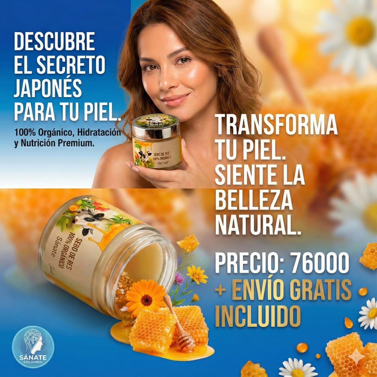 Sebo de Res Grande Artesanal¹⁰⁰ᵍ (ORIGINAL) 🍯🐮